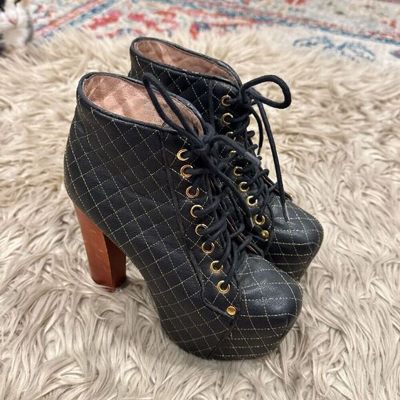Jeffrey Campbell Lita Platform Booties size 5.5 - Picture 1 of 12